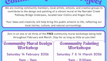 Have Your Say in the Narrabri Creek Underbridge Mural